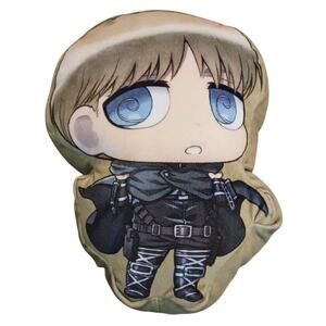 Attack On‎ Titan Armin Shaped Pillow Final Season Plush Stuffed Character 10"X7"